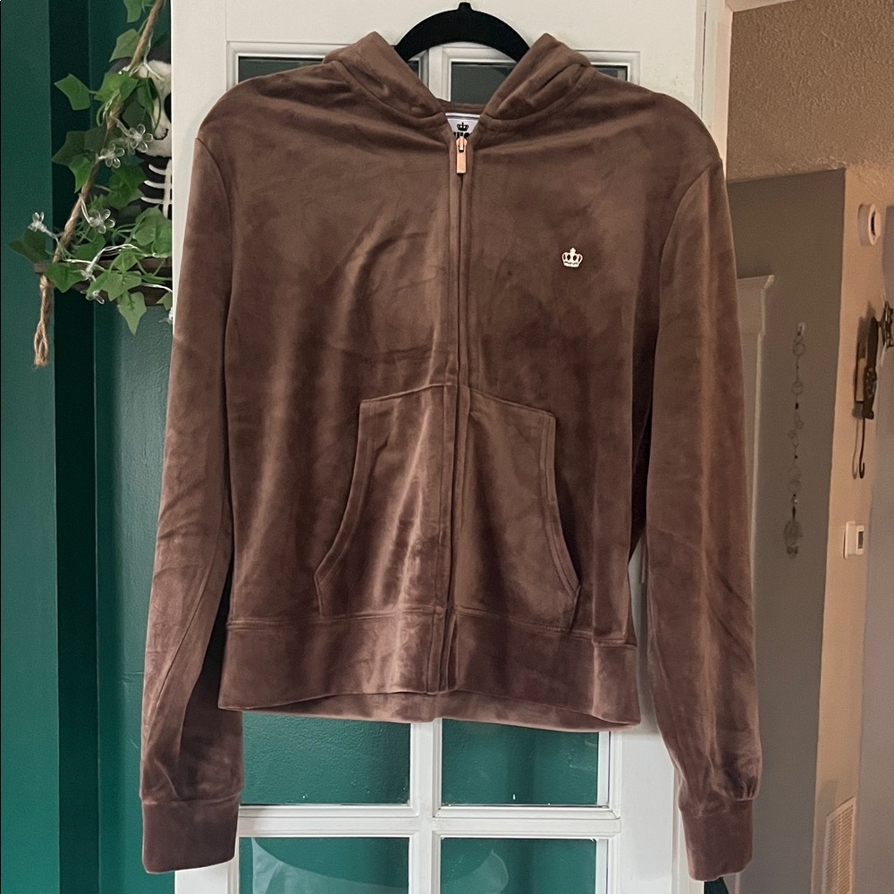 Juicy Couture Velour Brown Sweat-set NWT